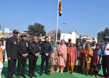गणतंत्र दिवस पर पांवटा साहिब के नगरपालिका परिषद मैदान में उपमंडल स्तरीय कार्यक्रम आयोजित
