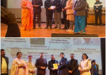 पावटा साहिब चिल्ड्रन साइंस कांग्रेस में राष्ट्रीय स्तर पर पहुंची गुरु नानक मिशन पब्लिक स्कूल की छात्रा किंजल
