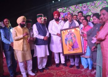 हर्षवर्धन चौहान ने पांवटा साहिब में किया तीन दिवसीय होला मोहल्ला मेले का शुभारंभ