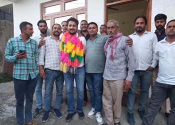 पांवटा साहिब : बद्रीपुर पंचायत  उपप्रधान उपचुनाव में शुभम चौधरी  570 वोटो से जीते