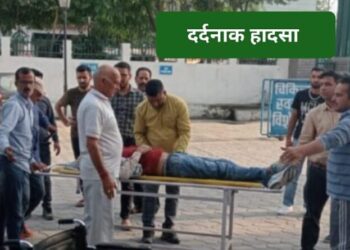 पांवटा साहिब :  गाड़ी खाई में गिरने से  अध्यापक की दर्दनाक मौत