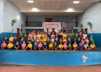 गुरु नानक मिशन पब्लिक स्कूल, पांवटा साहिब मे  मनाया गया अंतरराष्ट्रीय योग दिवस