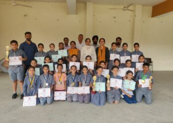 पांवटा साहिब : गुरु नानक मिशन पब्लिक स्कूल का ब्लॉक लेवल एथलेटिक तथा खेलकूद प्रतियोगिता में  दबदबा