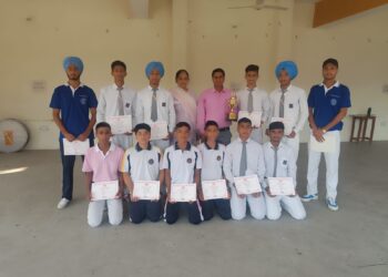 पांवटा साहिब : अंडर 19 बॉयज खो -खो प्रतियोगिता में गुरु नानक मिशन पब्लिक स्कूल बना चैंपियन
