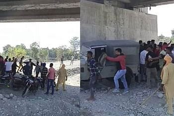 विकासनगर  और सिरमौर के खनन कारोबारी  के गुट आपस में भिड़े , जमकर हुई मारपीट, वाहनों के शीशे तोड़े