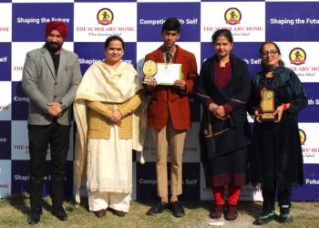 राज्य स्तरीय मैथ्स ओलिंपियाड में देवांश गुप्ता ने तृतीय स्थान प्राप्त किया