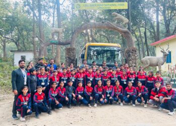 पावटा साहिब : एरुडाइट वर्ल्ड स्कूल के छात्रों ने  किया  नेशनल पार्क सिम्बलवाड़ा का दौरा