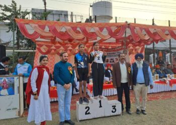 पांवटा साहिब : जिला स्थरीय जूनियर एथेलेटिक मीट  का हुआ समापन