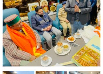 पांवटा साहिब :   कांग्रेस नेता अवनीत सिंह लांबा ने राजस्व मंत्री का किया जोरदार स्वागत