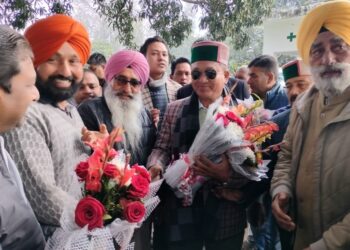 पांवटा साहिब : धौलाकुआं में आईआईएम द्वारा कृषि विभाग व उद्यान विभाग की भूमि पर जबरन कब्जा