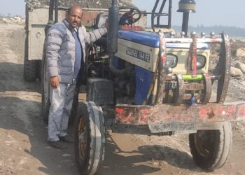 पांवटा साहिब : खनन विभाग ने गोजर में  अवैध खनन मे लगे  ट्रैक्टरों से वसूला 1 लाख 10 हजार रूपये जुर्माना