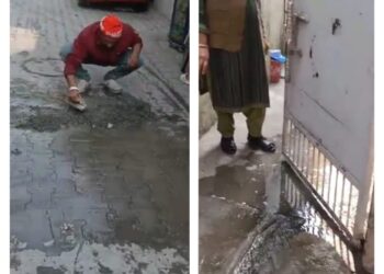 पांवटा साहिब : घरों और सड़क पर सीवरेज का पानी निकल रहा, पैसे देकर पोस्टिंग करवाने वाले अधिकारी कैसे  करेंगे शहर का विकास