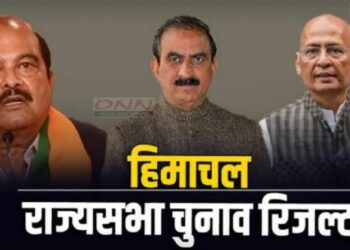 कांग्रेस को झटका, हिमाचल से BJP के हर्ष महाजन राज्यसभा सीट जीते
