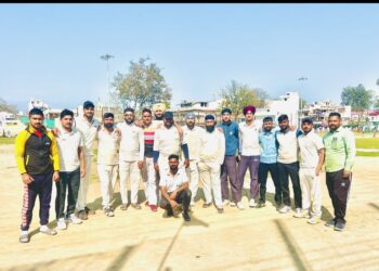 पावटा साहिब : कामा 11 भाटावाली की टीम शिवाजी क्रिकेट टूर्नामेंट के सेमीफाइनल में पहुंची