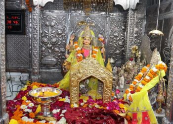 माता बालासुंदरी त्रिलोकपुर मेला 9 अप्रैल से 23 अप्रैल तक , नमक की बोरी में पिंडी के रूप में देवबंद से त्रिलोकपुर आई थी माता बालासुंदरी