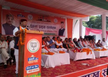 पांवटा साहिब : भाजपा पन्ना प्रमुख सम्मेलन में गरजे राजीव बिंदल और सुरेश कश्यप