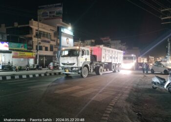 पावटा साहिब : नकली बिलों के साथ-साथ पुराने बिलों पर खेला जा रहा अवैध खनन और परिवहन का खेल