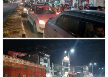 पावटा साहिब : बद्री नगर में रोजाना लग रहा  जाम , एक भी ट्रैफिक पुलिस कर्मी मौके पर नहीं सभी इलेक्शन ड्यूटी में तैनात