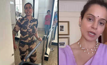 चंडीगढ़ एयरपोर्ट पर कंगना रनौत को CISF महिला कॉन्स्टेबल ने मारा थप्पड़