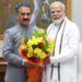 मुख्यमंत्री सुखविंदर सिंह सुक्खू ने  प्रधानमंत्री नरेंद्र मोदी  से शिष्टाचार भेंट की