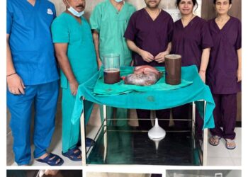 पावटा साहिब : श्री सिद्धिविनायक हॉस्पिटल में ऑपरेशन कर 60 वर्षीय महिला की अंडेदानी से निकाली 12 किलो की रसौली
