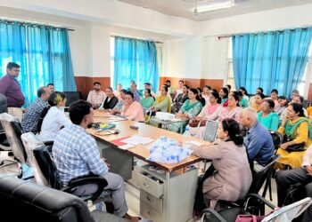 पांवटा साहिब : राजपुर में टीबी के ट्रीटमेंट को लेकर ट्रेनिंग का आयोजन,सभी तक पहुंचे चिक्तिसा सुविधाएं – केएल भगत