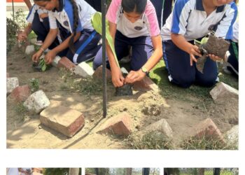 पांवटा साहिब : स्वतंत्रता दिवस के स्वर्णिम अवसर पर गुरु नानक मिशन पब्लिक स्कूल में किया पौधारोपण