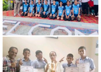 पांवटा साहिब : अंडर 14 खेलकूद प्रतियोगिता में गुरु नानक मिशन पब्लिक स्कूल बना ओवरऑल चैंपियन