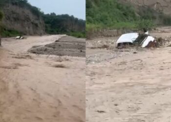 खड्ड के पानी के बढ़े हुए बहाव में वाहन बहा , 9  शव बरामद , मुख्यमंत्री हादसे पर दुःख व्यक्त किया