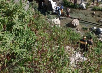 संगड़ाह के बड़ग माइनिंग क्षेत्र मे टिप्पर हादसे मे 1 की मौत, 2 हुए घायल  , तिलोरधार में अनियंत्रित होकर खाई में गिरी पिकअप, दो घायल