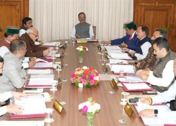 पढ़े हिमाचल प्रदेश मंत्रिमंडल के निर्णय