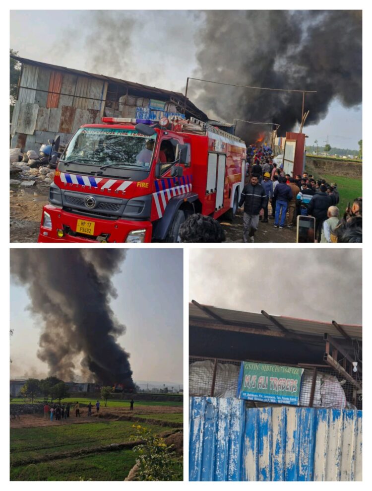 पांवटा साहिब मकड़ियों की जाल की तरह फैला है गैर कानूनी तरीके से कबाड़ियों का व्यापार