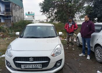 पांवटा साहिब : कारो के शीशे तोड़ सामान चोरी , शीशा तोड़कर कार से चोरी करने वाले गिरोह का आतंक