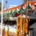 नाहन चौगान में उद्योग मंत्री ने ध्वजारोहण कर भव्य परेड की ली सलामी , गणतंत्र दिवस पर हर्षवर्धन चौहान ने उत्कृष्ट कार्य करने वालो को किया सम्मानित