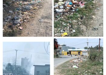 पांवटा साहिब : बद्रीपुर पंचायत में लगे गंदगी के ढेर , खेत बने शौचालय , स्वच्छता अभियान की उड़ रही धजिया