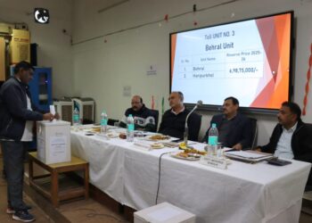 31.90 करोड़ में नीलम हुए जिला सिरमौर के चार टोल यूनिट बैरियर