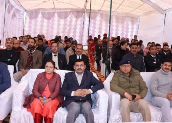 मुख्य न्यायाधीश गुरमीत सिंह संधावालिया ने सराहां में 10.71 करोड़ से बनने वाले न्यायिक अदालत परिसर का किया वर्चुअल शिलान्यास