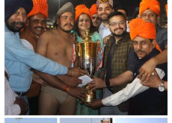 पांवटा साहिब के होली मेले में विशाल दंगल का हुआ आयोजन