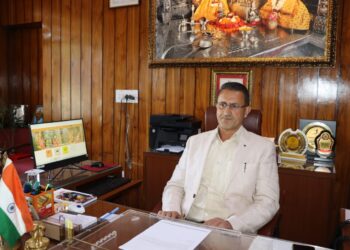 उपायुक्त सिरमौर ने श्री महामाया  बाला सुंदरी मंदिर न्यास त्रिलोकपुर की वैबसाइट का किया शुभारंभ