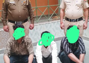 पांवटा साहिब : तीन शातिर चोर गिरफ्तार , चोरी हुई दो कार सहित नकदी बरामद