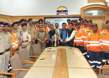 मुख्यमंत्री ने एसडीआरएफ को राष्ट्रीय प्रतियोगिताओं में प्रथम स्थान प्राप्त करने पर बधाई दी