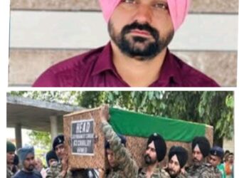 भारत मां का एक और लाल शहीद , हिमाचल का परमजीत सिंह पम्मा अपने पीछे छाेड़ गया 2 नन्हे मासूम