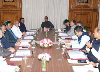 हिमाचल प्रदेश मंत्रिमंडल की बैठक सम्पन्न, पढ़े क्या लिए गए निर्णय