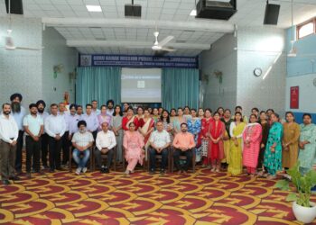 पांवटा साहिब : गुरु नानक मिशन पब्लिक स्कूल ने की सीबीएसई द्वारा आयोजित स्टेम( STEM)(Science, Technology ,Engineering and Maths )district level deliberation)वर्कशॉप की मेजबानी