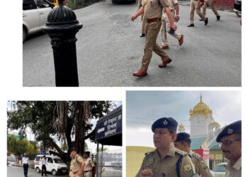 नाहन: ट्रैफिक व्यवस्था का जायज़ा लेने सड़क पर उतरे SP निश्चित सिंह नेगी, हॉटस्पॉट्स पर दिए कड़े निर्देश