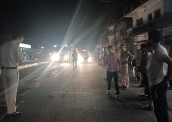 पांवटा साहिब में दर्दनाक हादसा , डंपर की टक्कर से युवक गंभीर घायल, हायर सेंटर रेफर