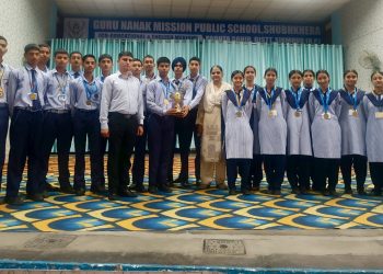 एनसीसी कैंप में गुरु नानक मिशन पब्लिक स्कूल के छात्रों का उत्कृष्ट प्रदर्शन