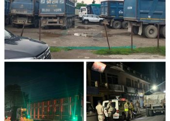 अवैध रूप से चल रहे डंपरो के खिलाफ सिरमौर पुलिस का बड़ा एक्शन