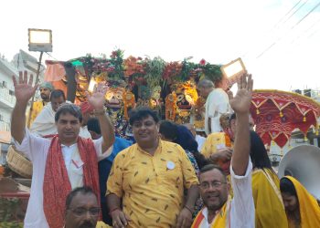 पांवटा साहिब में निकाली गई भगवान श्री जगन्नाथ जी की रथ यात्रा ,  हरे कृष्ण हरे रामा से गूंजा पूरा शहर, भक्ति रस में डूबे नजर आए भक्त