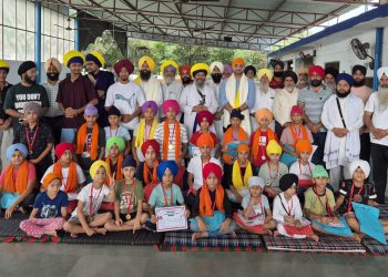 पांवटा साहिब : गुरुद्वारा श्री दड़ी साहिब में गुरमत सिखलाई कैंप का  हुआ समापन